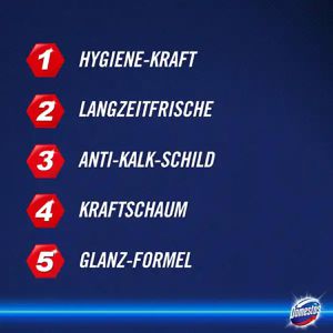 Produktbild für WC-Duftspüler Domestos Power 5, Hygiene+ mit Chlor