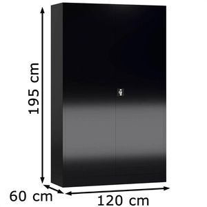 Produktbild für Aktenschrank ClassiX X-530389, aus Metall