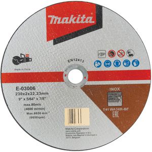 Trennscheibe Makita E-03006, Inox