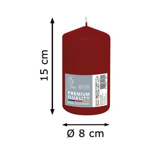 Produktbild für Kerzen Gala Typ 80/150, Stumpenkerze