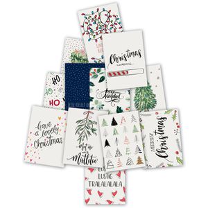Produktbild für Weihnachtskarte Sigel DS701 Colourful Christmas