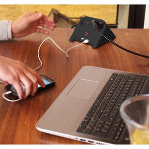 Produktbild für Tischsteckdose Brennenstuhl Desktop mit 1,5m Kabel