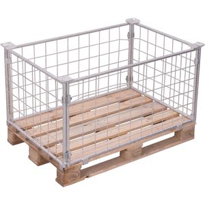 Palettenaufsatz VARIOfit Typ 62, vpa-080.021, verzinkter Stahl