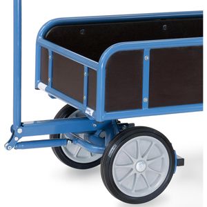 Produktbild für Handwagen Fetra 4122V, mit 4 Bordwänden