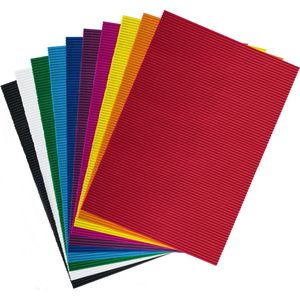 Produktbild für Bastelwellpappe Folia 740309, E-Welle