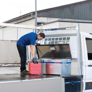 Produktbild für Fahrzeugbox Logicline EcoBox EB-150, aus Aluminium