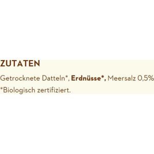 Produktbild für Fruchtriegel Raw-Bite Rohkost Riegel Peanut, BIO
