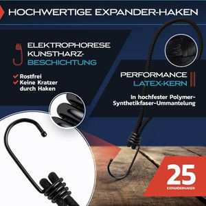 Produktbild für Planenspanner TRIBURG Expanderhaken, 25 Stück