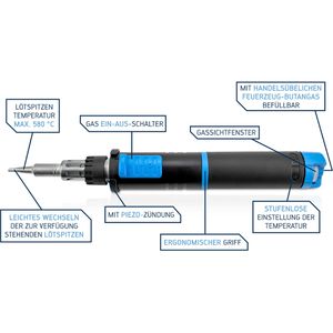 Produktbild für Lötkolben Ersa 0G13400141 Independent130 Profi-Set