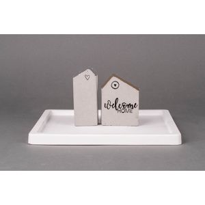 Produktbild für Motivstempel Rayher Clear Stamps Welcome Home, aus Kunststoff