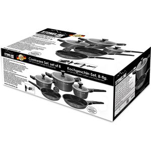 Produktbild für Topfset STONELINE Imagination 20091, Aluguss