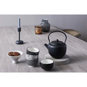 Bredemeijer Tee-Kanne Pucheng, Gusseisen, schwarz, 1,3 l – Böttcher AG