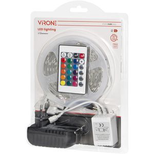 Produktbild für LED-Streifen Virone LD-8, dimmbar, weiß + RGB