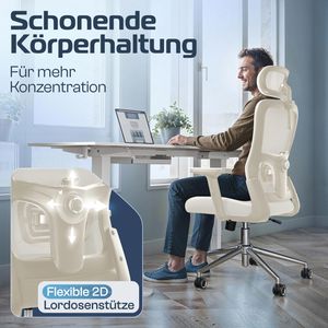 Produktbild für Bürostuhl CLOUVOU BrightSeat