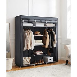 Produktbild für Kleiderschrank Songmics RYG12G, grau