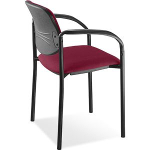 Produktbild für Besucherstuhl Nowy-Styl Styl arm black, stapelbar