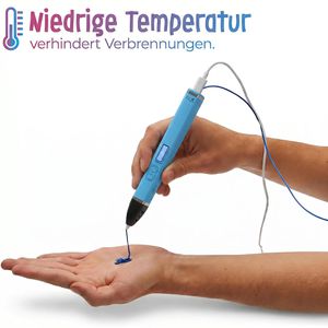 Produktbild für 3D-Stift Filapen FP-03 Pro Set, blau