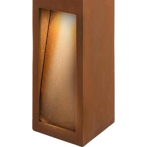 Produktbild für Wegeleuchte SLV Rusty Slot 50, braun, mit 230 V Netzstrom