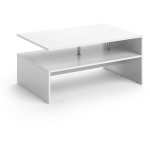 Couchtisch Vicco Amato, aus Holz, weiß