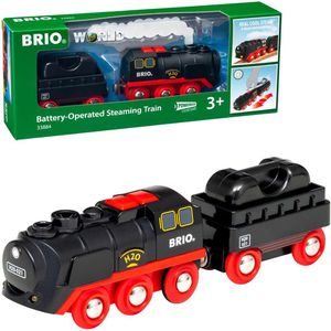 Spielzeugeisenbahn BRIO 33884 Batterie-Dampflok