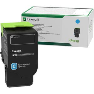 Produktbild für Toner Lexmark 80C2HC0 Prebate, cyan