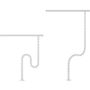 Produktbild für Kabelführung Neomounts ADS06-132WH, magnetisch, weiß