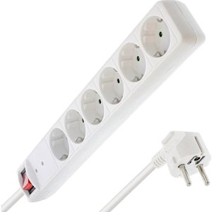 Steckdosenleiste InLine 16461Q, mit 1,5m Kabel