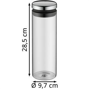 Produktbild für Vorratsglas WMF Depot 3201000862, mit Edelstahldeckel