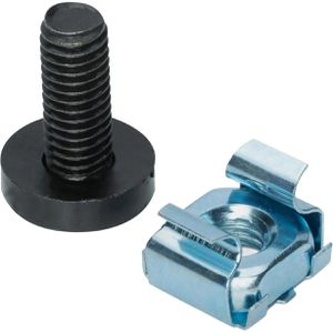 Produktbild für Käfigmuttern Digitus DN-19 SET, Stahl, M6