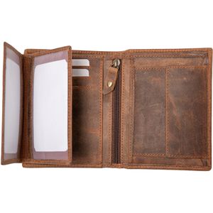 Produktbild für Portemonnaie Alassio 42240, braun, aus Echt Leder
