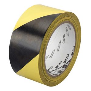 gelb/schwarz 50 mm 33 m Warnband Bodenmarkierungsband linksweisend 