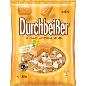 Karamellbonbons Durchbeißer
