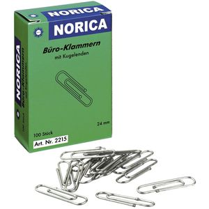 Büroklammern Alco 2215, Norica, 24mm