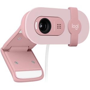 Produktbild für Webcam Logitech BRIO 100, 960-001623, rosa