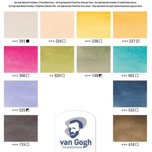 Produktbild für Farbkasten Van-Gogh Pocketbox, Muted Colours