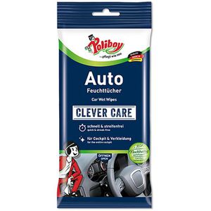 Reinigungstücher Poliboy 25020, Clever Care, feucht