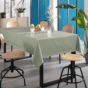 Produktbild für Tischdecke Delindo Wien, lindgrün, 140 x 280 cm
