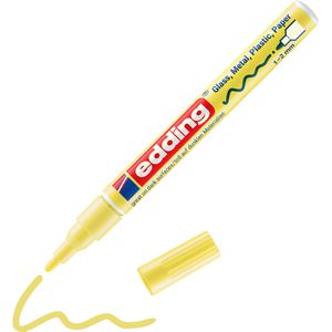 Lackmarker Edding 751, pastellgelb