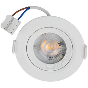 LED-Einbaustrahler Luxula LX300125, warmweiß