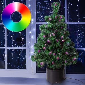 Produktbild für Weihnachtsbaum CASARIA 101777, Glasfaser, 60cm