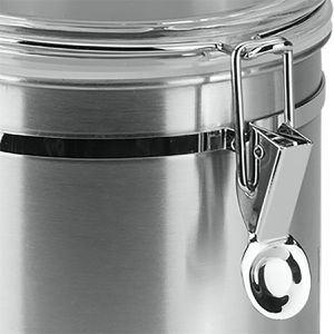 Produktbild für Kaffeedose Metaltex 185312010, aus Edelstahl