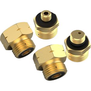 Produktbild für Gasflaschen-Adapter Drehmeister 106208, Euro - Entnahme