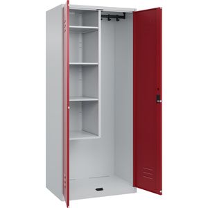 Produktbild für Mehrzweckschrank CP-Möbel Classic Plus, abschließbar, rot