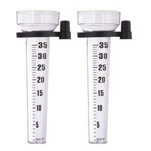 Regenmesser Relaxdays 10025387, aus Kunststoff