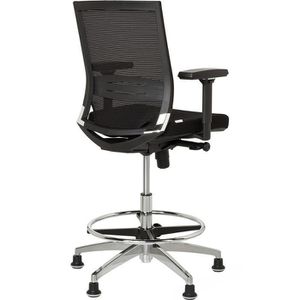 Produktbild für Arbeitsstuhl hJh-OFFICE Top Work 77, schwarz