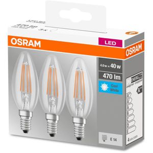 Produktbild für LED-Lampe OSRAM Base Classic B Filament, E14