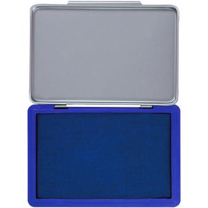 Produktbild für Stempelkissen Q-Connect KF16313, für Büro, blau