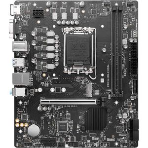 Produktbild für Mainboard MSI PRO H610M-E DDR4, 7D48-001R