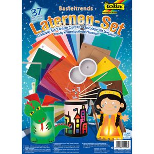 Produktbild für Bastelset Folia 951 Laternen-Bastel-Set