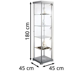 Produktbild für Glasvitrine Kerkmann Expoline 3760, stehend